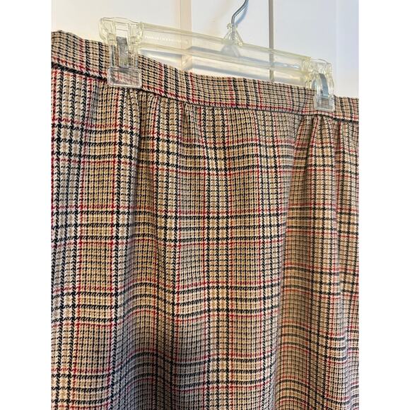 37. Vintage Pendleton pencil skirt; size 10; 1990s - Picture 1 of 5